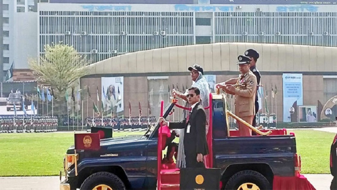আজ পুলিশ সপ্তাহ উদ্বোধন করলেন প্রধানমন্ত্রী